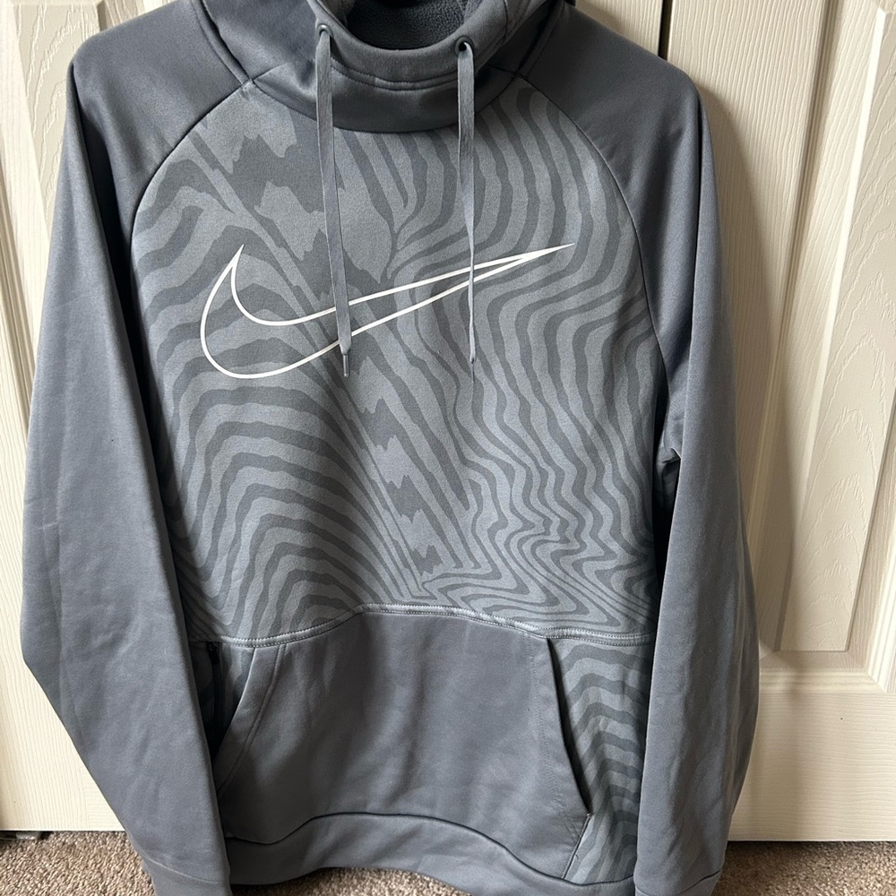 Nike Dri-FIT Standard Fit Hoodie - Gray